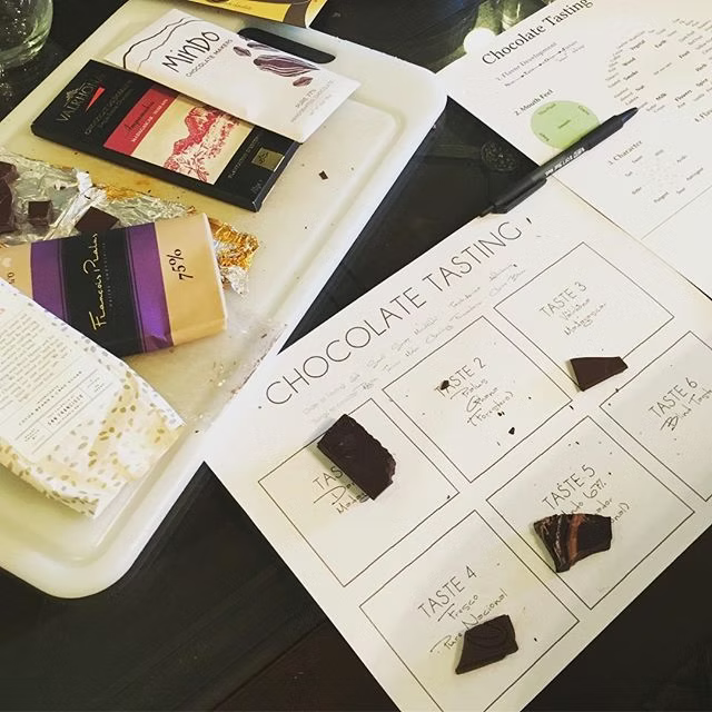 Here's our first Tasting with friends